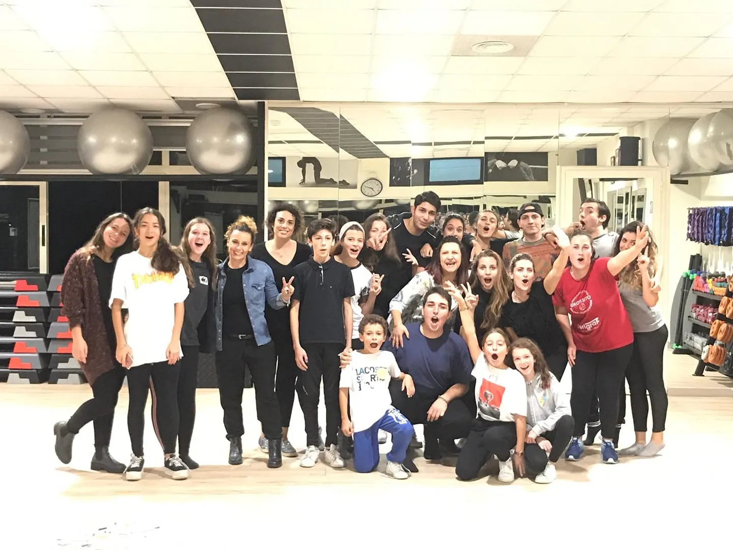 Gli allievi tutti insieme